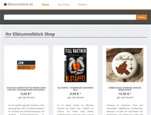 Tablet Screenshot of elbtunnelblick.de